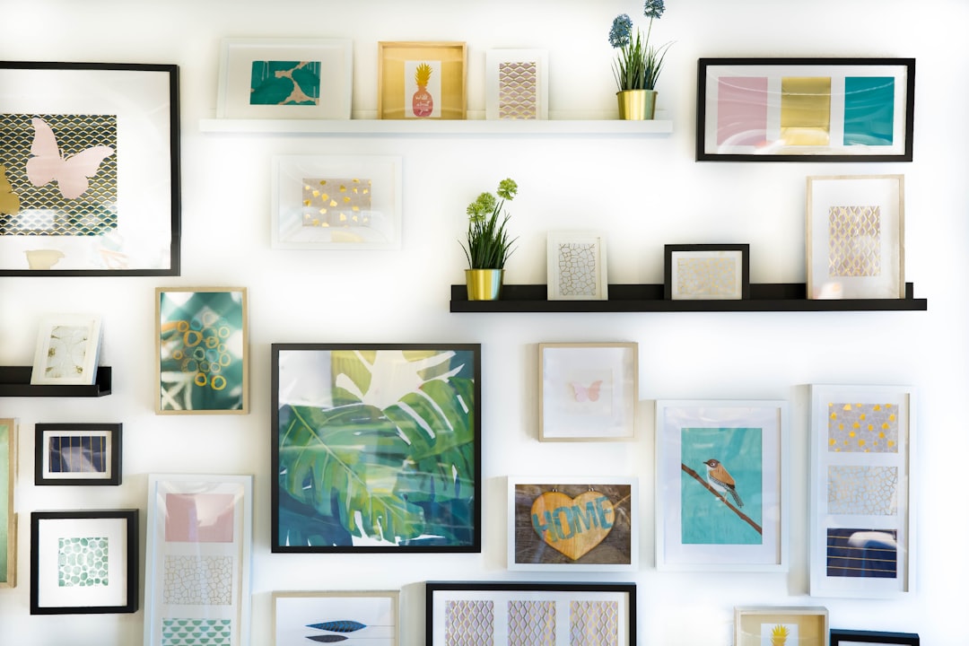 Photo Interior paint palette